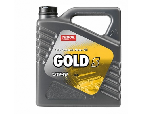 Масло моторное TEBOIL GOLD S, синтетическое, SAE 5W-40, API SN/CF, 4 литра